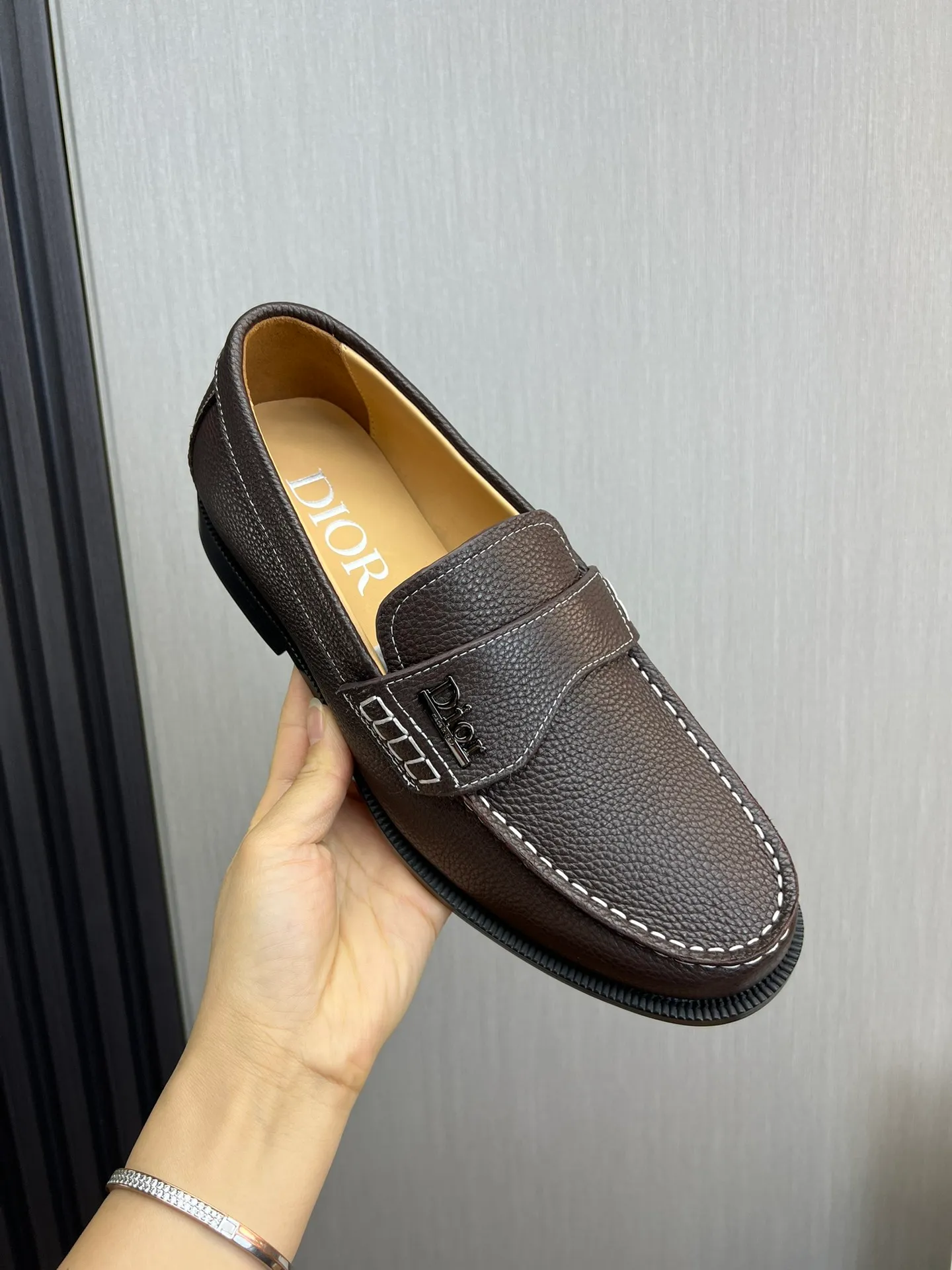 Men's men's shoes💰560💰 Dior men's business casual leather shoes👞all use imported original brand leather, just to create a more comfortable wearing experience, upper: original cowhide➕imported sheepskin lining, original non-slip and wear-resistant rubber outsole✔️36-45 (38.45 non-returnable)